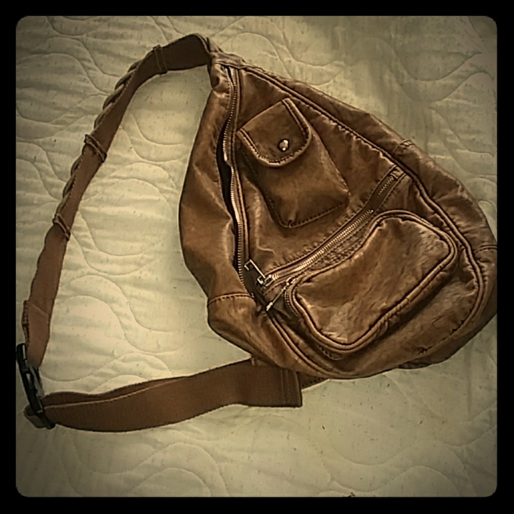 Brand New Brown Crossbody Bag